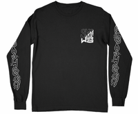 L/S Tee Black/White